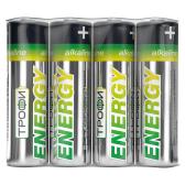 Батарейка Трофи LR6-4S ENERGY Alkaline (60/720/21600) - артикул Б0017042