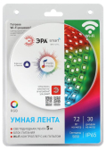 Комплект светодиодной ленты 7,2Вт/м 12В RGBК IP65 30LED/м 5050-30-RGB-IP65-Wifi-5m (12V) - ЭРА (Энергия света), артикул Б0043446