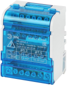 Шины на DIN-рейку в корпусе (кросс-модуль) ШНК 4х7 3L+PEN - артикул Б0043933