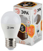 Лампа светодиодная STD LED P45-5W-827-E27 E27 / Е27 5Вт шар теплый белый свет | Б0019139 | ЭРА - артикул Б0019139