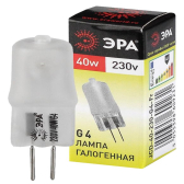 Лампа накаливания галогенная G4-JCD-40W-230V-FR (галоген, капсула, 40Вт, нейтр, G4) (100/1000/35000) - артикул C0039282