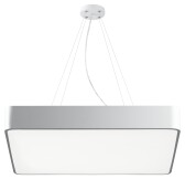 Светильник LED Geometria  Quadro SPO-163-W-40K-050 50Вт 4000К 3700Лм IP40 600*600*80 белый подвесной драйвер внутри - артикул Б0058896
