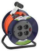 Удлинитель силовой ЭРА RPx-4s-2x0.75-50m на п. катушке б/з 4 гн 50м ПВС 2х0.75 | Б0043049 | ЭРА - артикул Б0043049