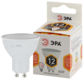 Лампа светодиодная LED 12 Вт 960Лм 2700К софит теплый GU10 170-265В LED MR16-12W-827-GU10 Standart - артикул Б0040889