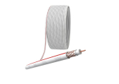 Кабель коаксиальный SAT 50м 75 Ом Cu/(оплётка Cu 75%) PVC цвет белый 20 м (Б0044619) - ЭРА (Энергия света), артикул Б0044619