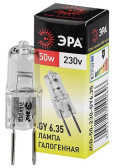 Лампа накаливания галогенная GY6.35-JCD-50W-230V (галоген, капсула, 50Вт, нейтр, GY6.35) (100/1000/35000) - артикул C0027374