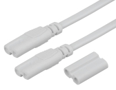 Набор коннекторов для светильников LLED разъем C7 длина 10см LLED-А-CONNECTOR KIT-W - ЭРА (Энергия света), артикул Б0028203