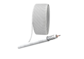 Кабель коаксиальный RG-6U 75 Ом CCS/(оплётка Al 32%) PVC белый 100м SIMPLE (Б0044595) - артикул Б0044595