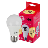 Лампа светодиодная LED 18 Вт 1440Лм 2700К груша теплый E27 220-240В LED A65-18W-827-E27 Red Line - ЭРА (Энергия света), артикул Б0051850