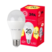 Лампа светодиодная LED 20 Вт 1600Лм 2700К груша теплый E27 220-240В LED A65-20W-827-E27 Red Line - ЭРА (Энергия света), артикул Б0050687