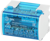 Шины на DIN-рейку в корпусе (кросс-модуль) ШНК 2х7 L+PEN - артикул Б0043931