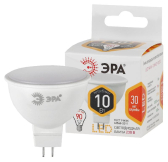 Лампа светодиодная LED 10 Вт 800Лм 2700К софит теплый GU5.3 170-265В LED MR16-10W-827-GU5.3 Standart - артикул Б0032995