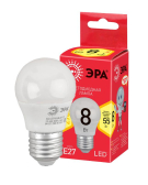 Лампа светодиодная LED P45-8W-827-E27(диод,шар,8Вт,тепл,E27) (Б0030024) - артикул Б0030024
