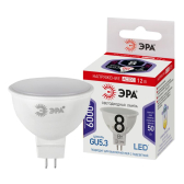 Лампа светодиодная низковольтная LED 8 Вт 640Лм 6000К софит холодный GU5.3 12В LED MR16-8W-12V-860-GU5.3 Standart - артикул Б0049095
