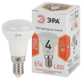 Лампа светодиодная LED 4 Вт 320Лм 2700К рефлектор теплый E14 170-265В LED R39-4W-827-E14 Standart - ЭРА (Энергия света), артикул Б0017225