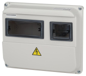 Корпус пластиковый навесной ЩУРн-П 1/3 (224х270х110) IP55 белый - артикул Б0057141