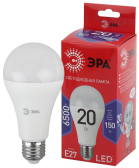 Лампа светодиодная LED 20 Вт 1600Лм 6500К груша холодный E27 220-240В LED A65-20W-865-E27 Red Line - ЭРА (Энергия света), артикул Б0045326
