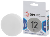 Лампа светодиодная LED 12 Вт 960Лм 4000К таблетка (GX53) нейтральный GX53 170-265В LED GX-12W-840-GX53 Standart - ЭРА (Энергия света), артикул Б0020597