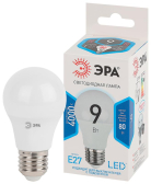 Лампа светодиодная LED 9 Вт 720Лм 4000К груша нейтральный E27 170-265В LED A60-9W-840-E27 Standart - ЭРА (Энергия света), артикул Б0032247