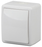 Переключатель IP54, 10АХ-250В, ОУ, Эра Эксперт, белый,11-1403-01 - ЭРА (Энергия света), артикул Б0020673