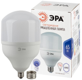 Лампа светодиодная LED 65 Вт 5200Лм 6500К T160 холодный E27/E40 (переходник) 170-265В LED POWER T160-65W-6500-E27/E40 - ЭРА (Энергия света), артикул Б0027924