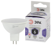 Лампа светодиодная LED 6 Вт 480Лм 6000К софит холодный GU5.3 170-265В LED MR16-6W-860-GU5.3 Standart - артикул Б0049069