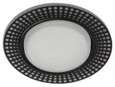 DK LD29 WH/BK Точечные светильники ЭРА декор cо светодиодной подсветкой GX53, белый/черный (Б0037387) - артикул Б0037387