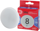Лампа светодиодная LED 8 Вт 640Лм 6500К таблетка (GX53) холодный GX53 220-240В LED GX-8W-865-GX53 Red Line - артикул Б0045333