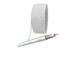 Кабель коаксиальный SAT 703 B 75 Ом Cu/(оплётка Cu 75%) PVC цвет белый 100 м (Б0044612) - артикул Б0044612