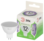 Лампа светодиодная LED 12 Вт 1200Лм 6500К MR16-12W-865-GU5.3 GU5.3 софит холодный свет Green Line - артикул Б0067062