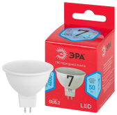 Лампа светодиодная LED 7 Вт 560Лм 4000К софит нейтральный GU5.3 220-240В LED MR16-7W-840-GU5.3 Red Line - артикул Б0050690