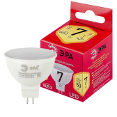 Лампа светодиодная LED 7 Вт 560Лм 2700К софит теплый GU5.3 220-240В LED MR16-7W-827-GU5.3 Red Line - артикул Б0050231