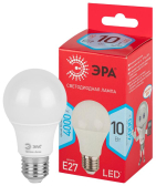 Лампа светодиодная LED 10 Вт 800Лм 4000К груша нейтральный E27 220-240В LED A60-10W-840-E27 Red Line - ЭРА (Энергия света), артикул Б0049635