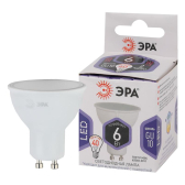 Лампа светодиодная LED 6 Вт 480Лм 6000К софит холодный GU10 170-265В LED MR16-6W-860-GU10 Standart - артикул Б0049070