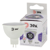 Лампа светодиодная LED 10 Вт 800Лм 6000К софит холодный GU5.3 170-265В LED MR16-10W-860-GU5.3 Standart - ЭРА (Энергия света), артикул Б0049073