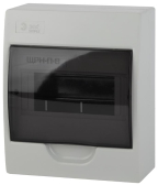 Бокс ЩРН-П-8 модулей навесн.пластик IP41 SIMPLE - артикул Б0041523