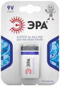 Батарейка 6LR61-1BL SUPER Alkaline (12/96/5760) - ЭРА (Энергия света), артикул C0038445