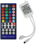 Контроллер для светодиодной ленты с ИК пультом RGBW-Controller-12/24V-96/192W-IP20-IR | Б0061113 | ЭРА - артикул Б0061113