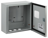 Корпус металлический навесной SIMPLE ЩУ-1-1-0 (300х310х155) P54 У2 серый - артикул Б0046702