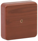 Коробка распаячная 100х100х30 (без клеммы) дуб IP40 (50/1500) - артикул Б0031183