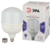 Лампа светодиодная LED 100 Вт 8000Лм 6500К T160 холодный E27/E40 (переходник) 170-265В LED POWER T160-100W-6500-E27/E40 - ЭРА (Энергия света), артикул Б0032090