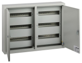 Корпус металлический навесной ЩРН-90 2-х дверный (500х680х120) IP31 УХЛЗ серый - артикул Б0062925