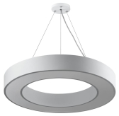 Светильник LED Geometria Ring SPO-134-W-40K-056 56Вт 4000К 4200Лм IP40 800х80 белый подвесной драйвер внутри - ЭРА (Энергия света), артикул Б0058906