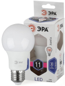 Лампа светодиодная LED 11 Вт 880Лм 6000К груша холодный E27 170-265В LED A60-11W-860-E27 Standart - ЭРА (Энергия света), артикул Б0031394