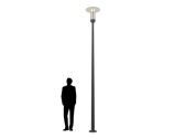 Осветительный комплекс IDALGO 30W RW 830 RAL9005 POLE 4M SET (в комплекте ЗДФ) | 4876000020 | Световые Технологии - артикул 4876000020