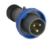 Вилка кабельная Easy&Safe 232EP6W, 32А, 2P+E, IP67, 6ч|2CMA101095R1000| ABB - артикул 2CMA101095R1000