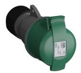Розетка кабельная Easy&Safe 232EC2,32А,2P+E,IP44,2ч|2CMA102028R1000| ABB - артикул 2CMA102028R1000