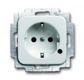 Розетка с LED подсветкой, Busch-Reflex, бел - артикул 2CKA002013A5281