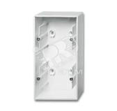 BASIC 55 Коробка 2 поста наружная альпийский белый (1702-94-507) - артикул 1702-94-507
