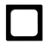 Промежуточное кольцо для 50x50 мм механизмов  антрацитFuture/Axcent/Carat/Династия, антрацит | 2CKA001710A3628 | ABB - артикул 2CKA001710A3628